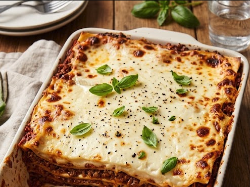 Signature Smoky Ground Turkey Lasagna