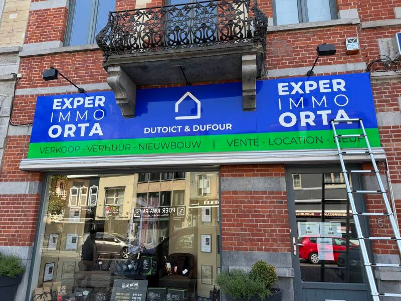 Dibond panelen voor gevelreclame