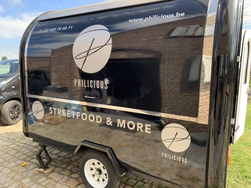 Belettering Foodtruck