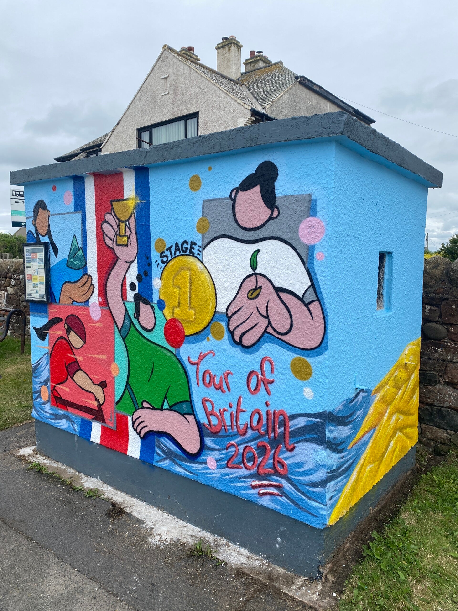 Allonby Mural