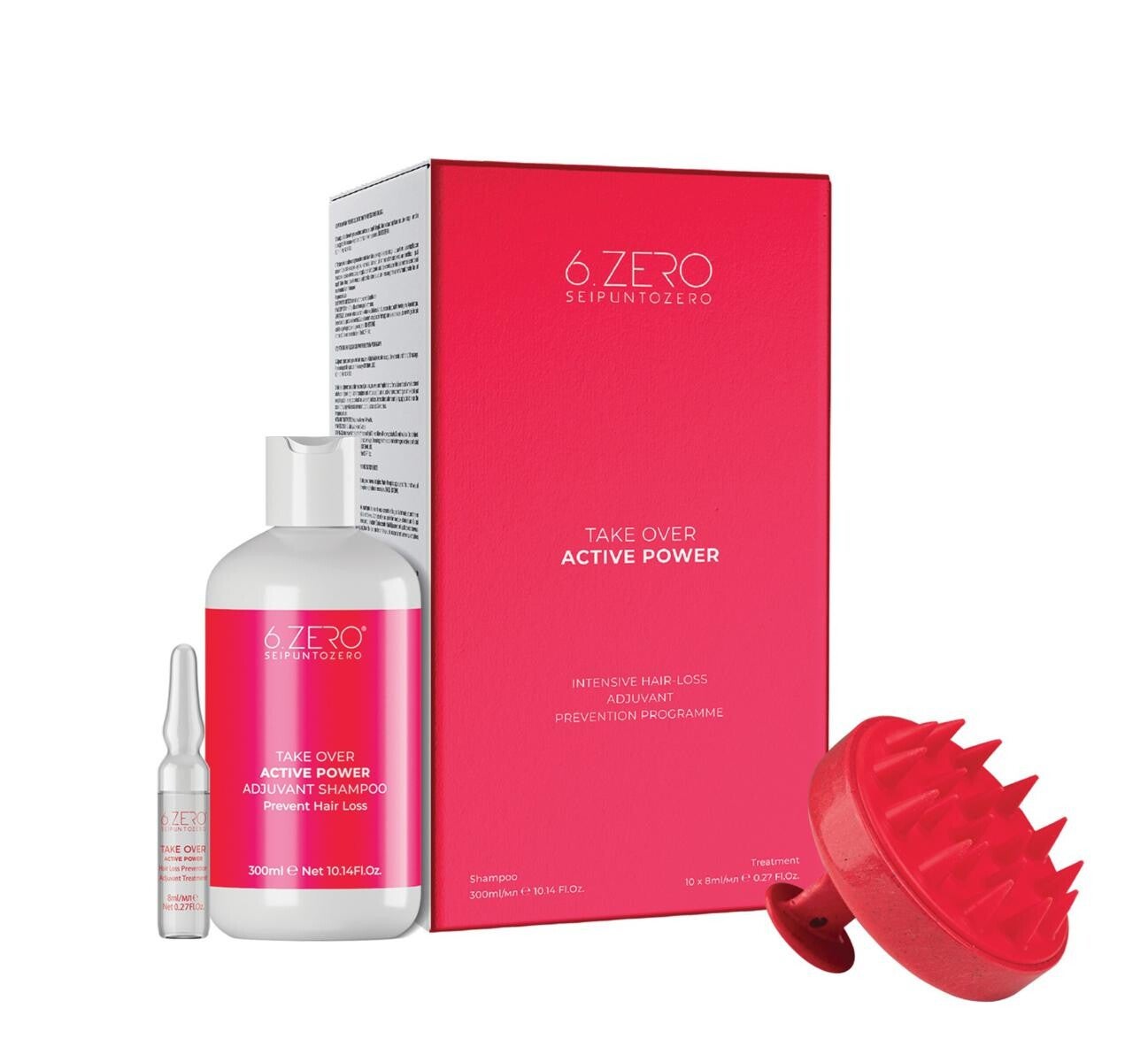 6.ZERO TAKE O.KIT ACTIVE POWER SHAMPOO+FIALE