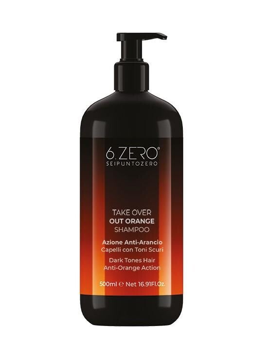 6.ZERO TAKE O.OUT ORANGE SHAMPOO 500ML antiarancio