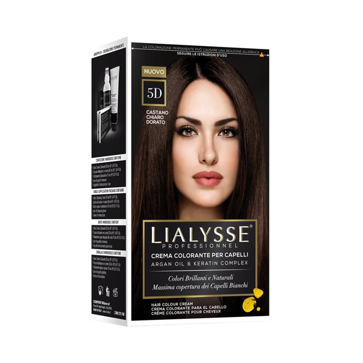 LIALYSSE 5D CAST.CH.DORATO CREMA COLORANTE KIT