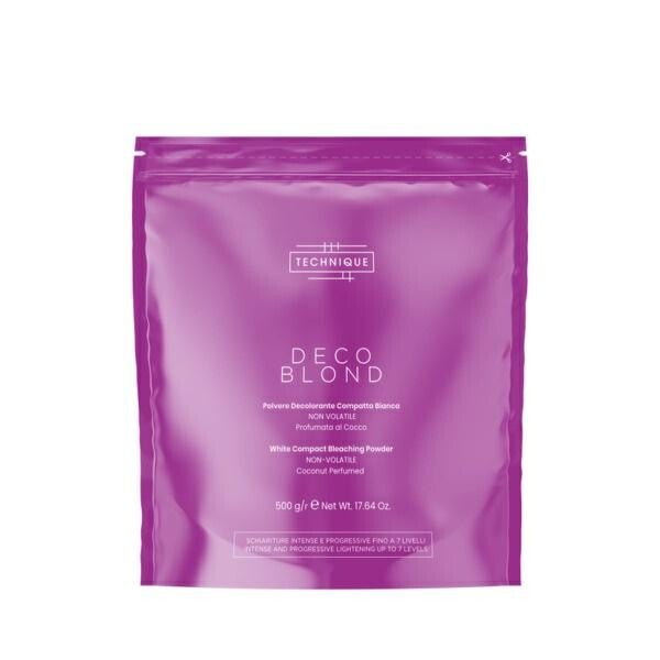 TECHNIQUE DECOBLOND BIANCO 500GR BUSTA FUCSIA COMPATTO AL COCCO