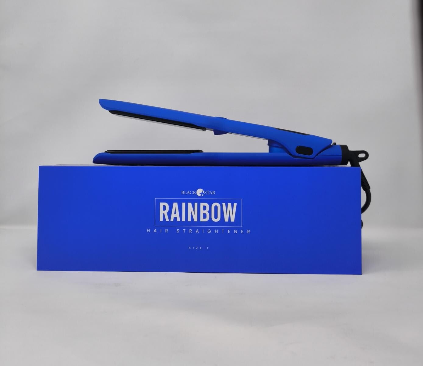 BLACKSTAR new PIASTRA *SIZE LARGE* BLU RAINBOW 3629