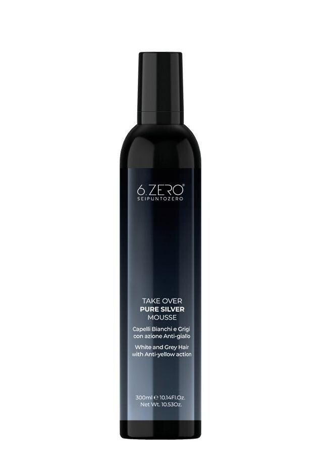 6.ZERO TAKE O.PURE SILVER MOUSSE 300ML ANTIGIALLO