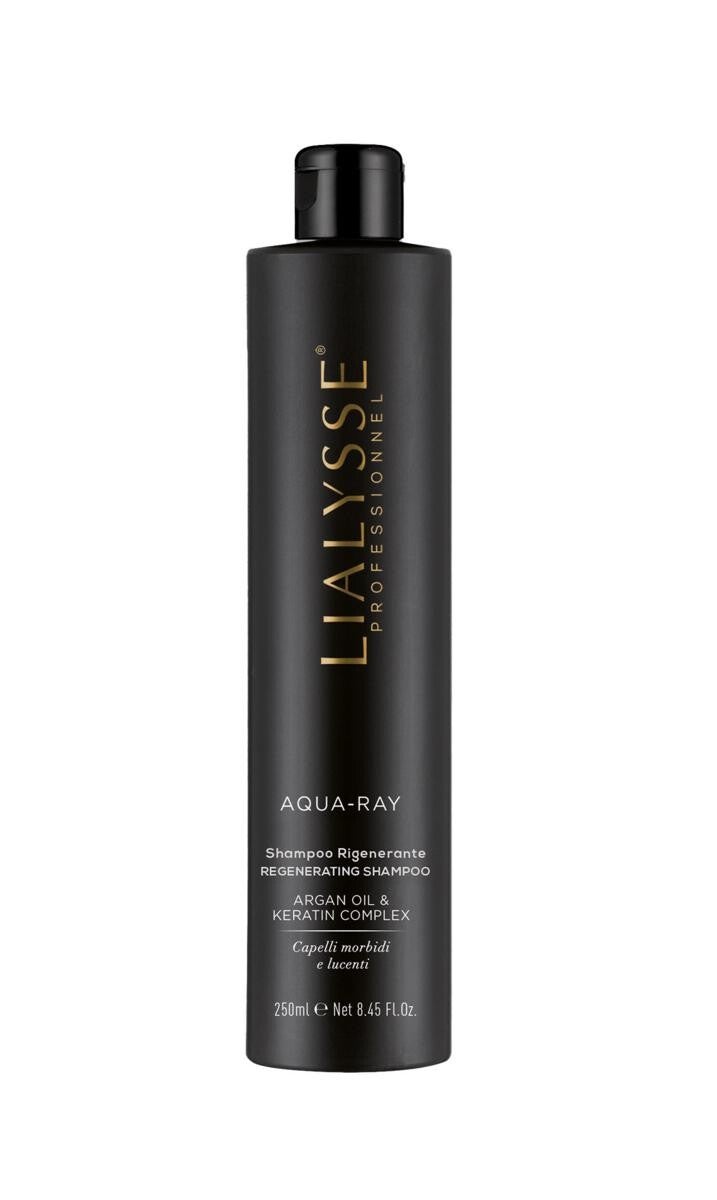 LIALYSSE AQUA-RAY SHAMPOO RIGENERANTE 250ML. CAPELLI MORBIDI E LUCENTI