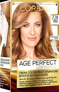 EXCELLENCE 7.31 NUDE BIONDO NATURALE AMBRA CREMA COLORANTE KIT L'OREAL