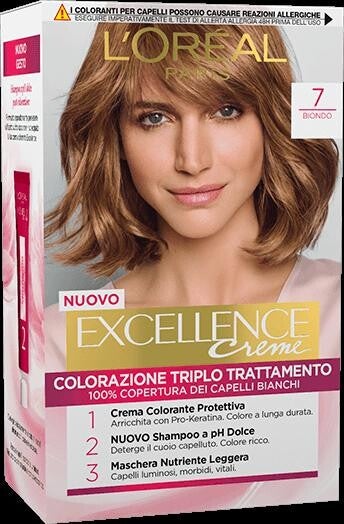 EXCELLENCE 7 BIONDO CREMA COLORANTE KIT L'OREAL