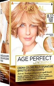 EXCELLENCE 8.32 BIONDO CHIARO PERLA CREMA COLORANTE KIT L'OREAL