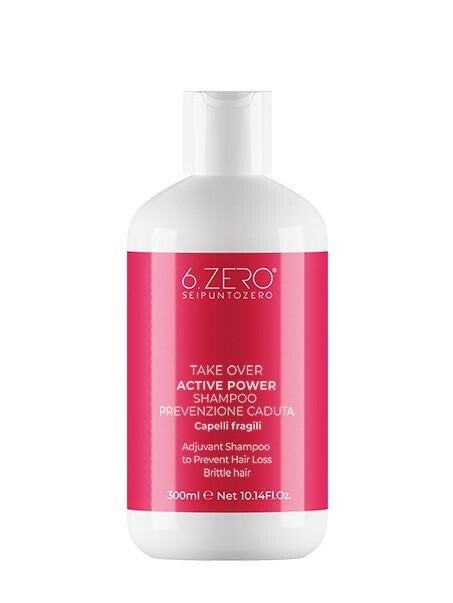 6.ZERO TAKE O.ACTIVE POWER SHAMPOO 300ML PREVENZIONE CADUTA