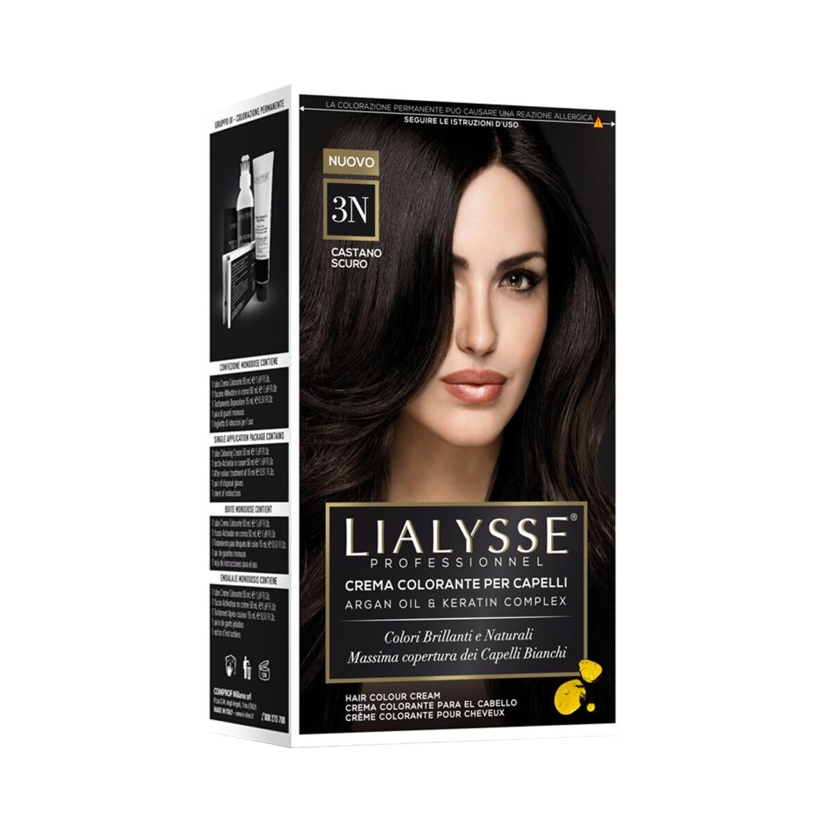 LIALYSSE 3N CAST.SCURO CREMA COLORANTE KIT