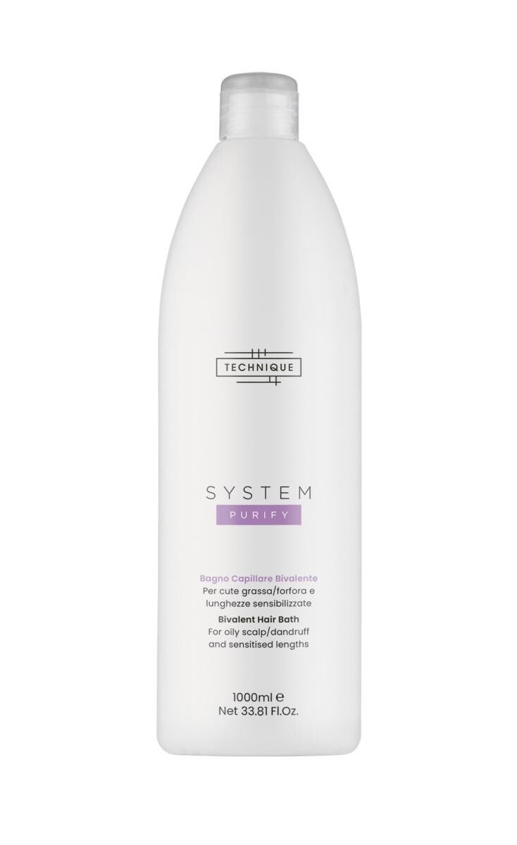 TECHNIQUE SYSTEM PURIFY 1000 ML SHAMPOO CAPELLI GRASSI CON FORFORA
