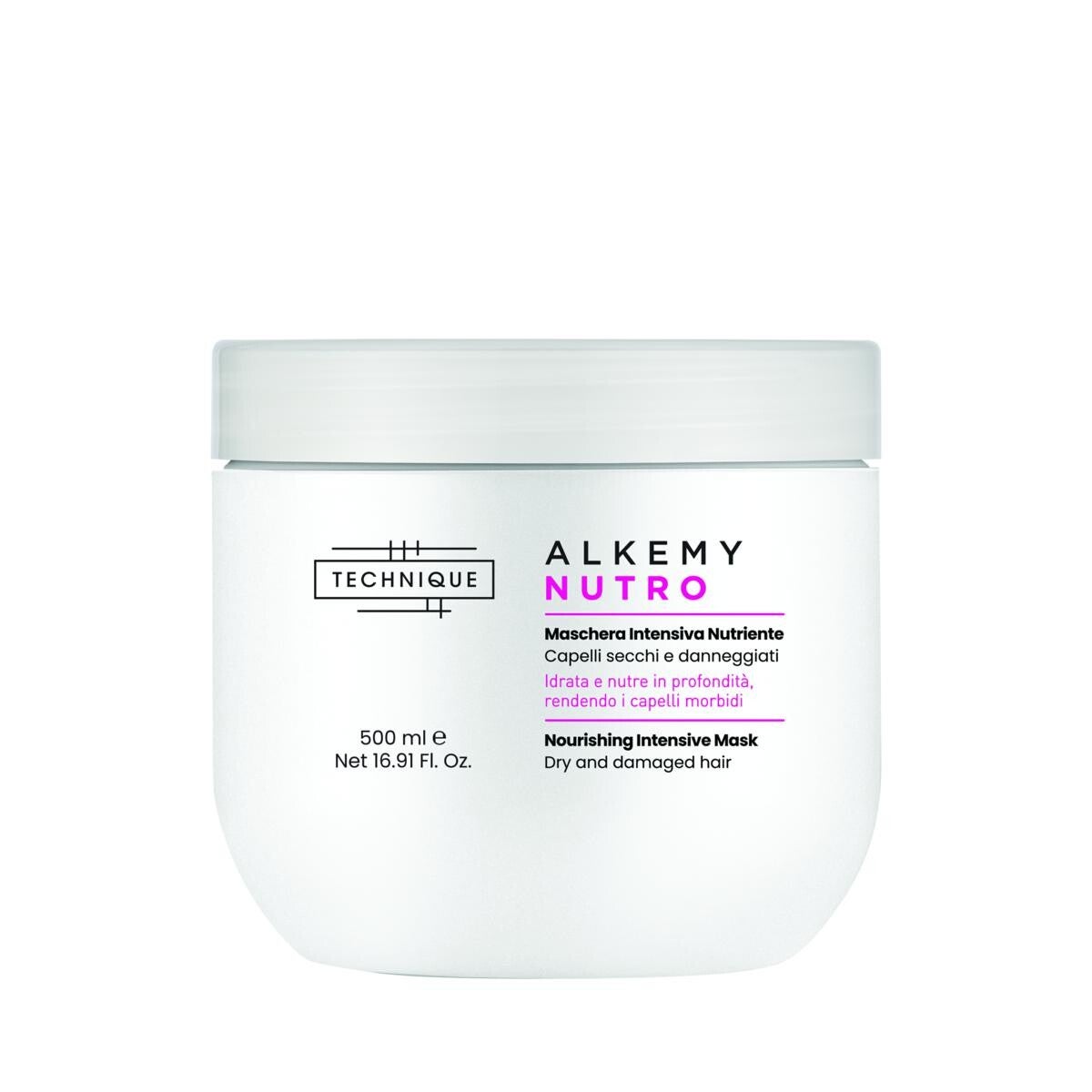 TECHNIQUE ALKEMY NUTRO 500 ML MASK INTENSIVA nutriente capelli secchi