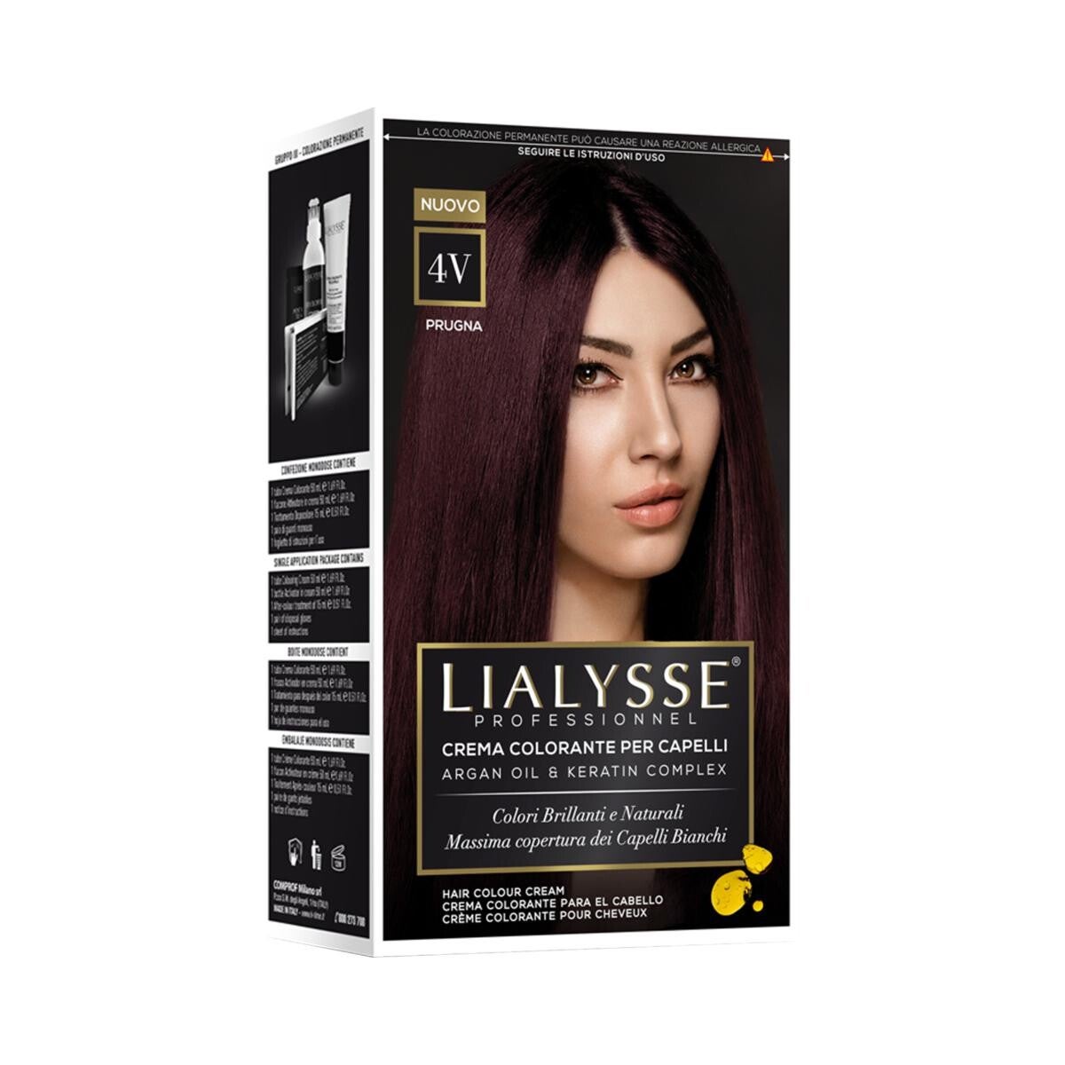 LIALYSSE 4V PRUGNA CREMA COLORANTE KIT