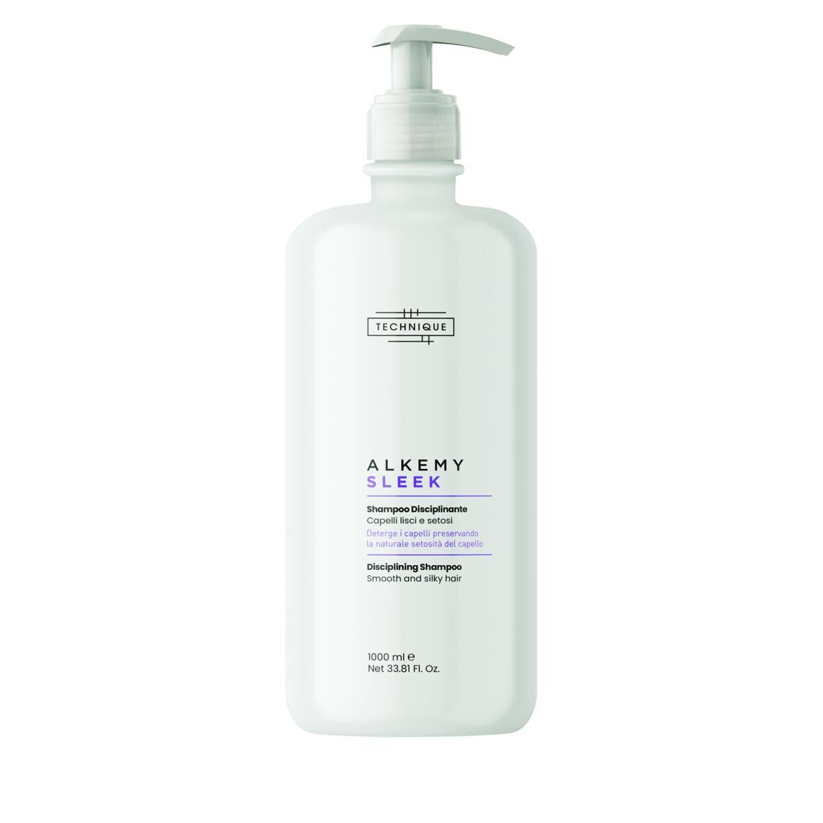TECHNIQUE ALKEMY SLEEK SHAMPOO 1000 ML lisciante a/crespo cap.lisci