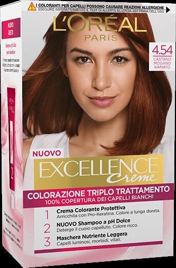 EXCELLENCE 4.54 CREMA COLORANTE KIT L'OREAL