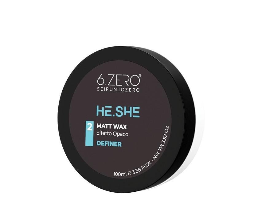 6.ZERO HE.SHE MATT WAX 100ML