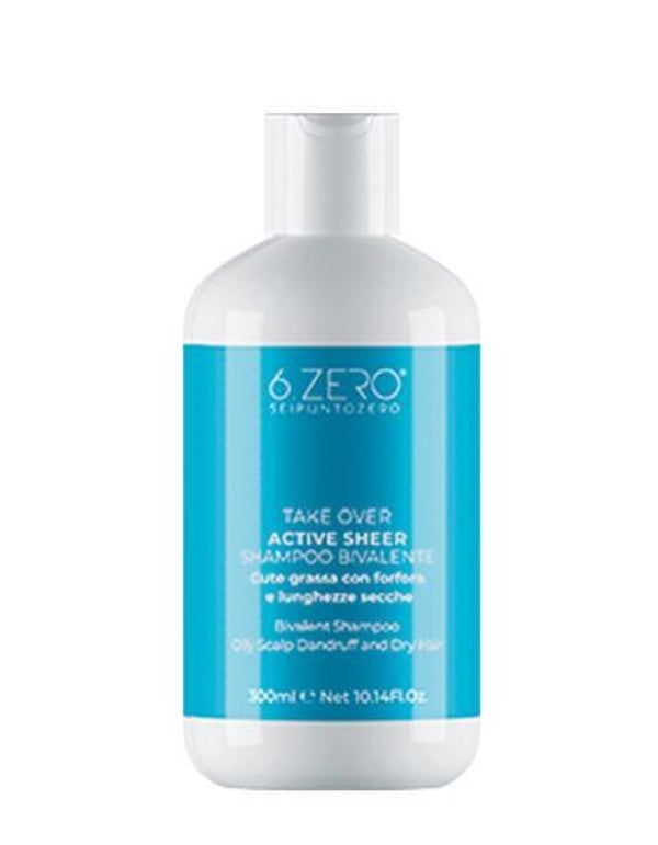 6.ZERO TAKE O.ACTIVE SHEER SHAMPOO 300ML CAP.CON FORF/CUTE GRASSA