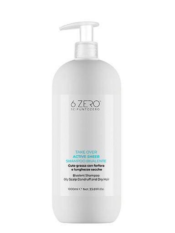 6.ZERO TAKE O.ACTIVE SHEER SHAMPOO 1000ML CAP.CON FORF/CUTE GRASSA