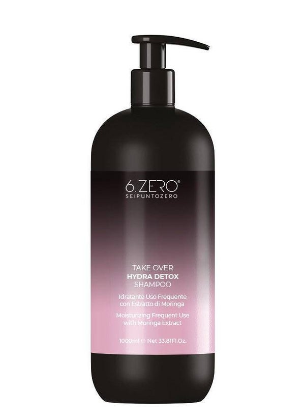 6.ZERO TAKE O.HYDRA DETOX NO SLES SHAMPOO 1000ML USO FREQUENTE