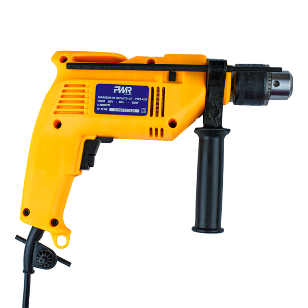 PWR-4220 Furadeira de Impacto 1/2” 13mm-550W-110V