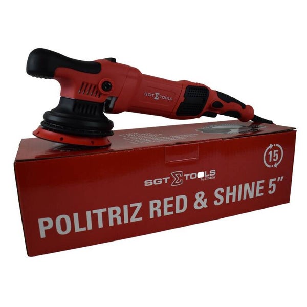 SGT- 5116 - Politriz Roto Orbital 5" Red & Shine