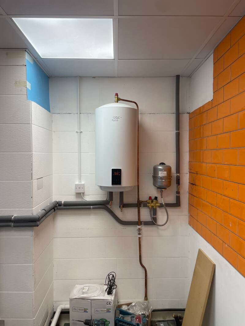 Cylinder install commercial business 