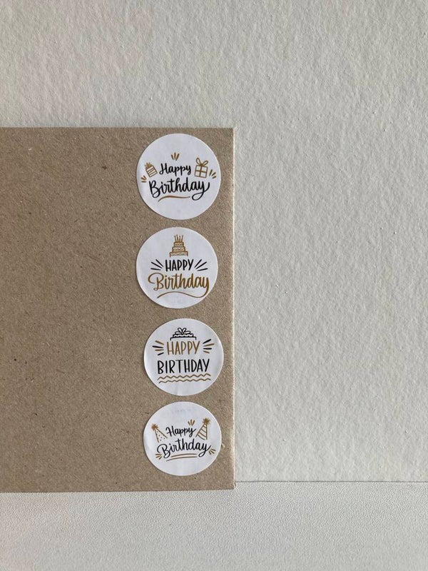 Stickerset 'verjaardag'