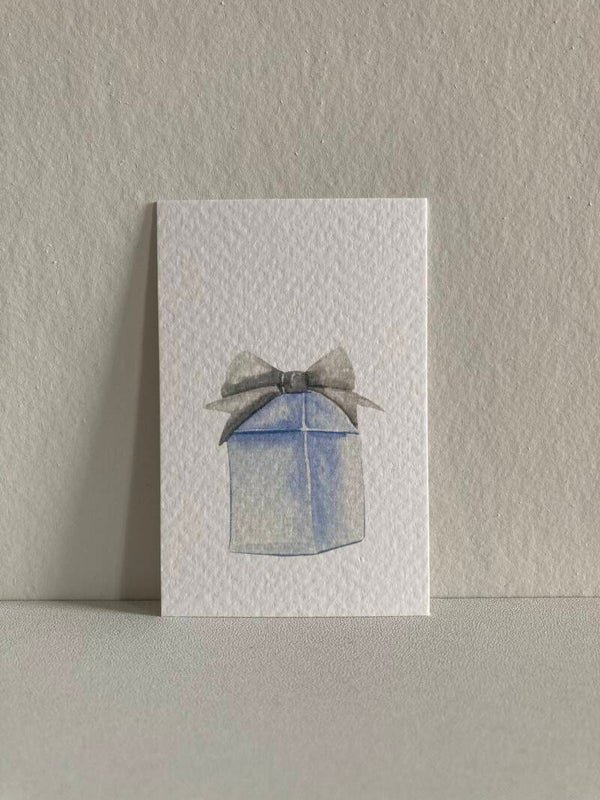 Mini-kaartje 'cadeau'