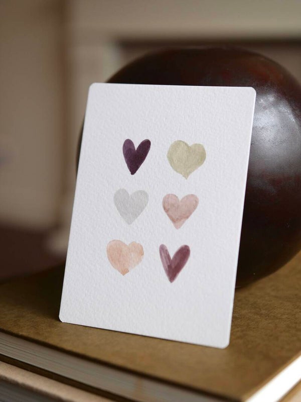Kaart 'hartjes'