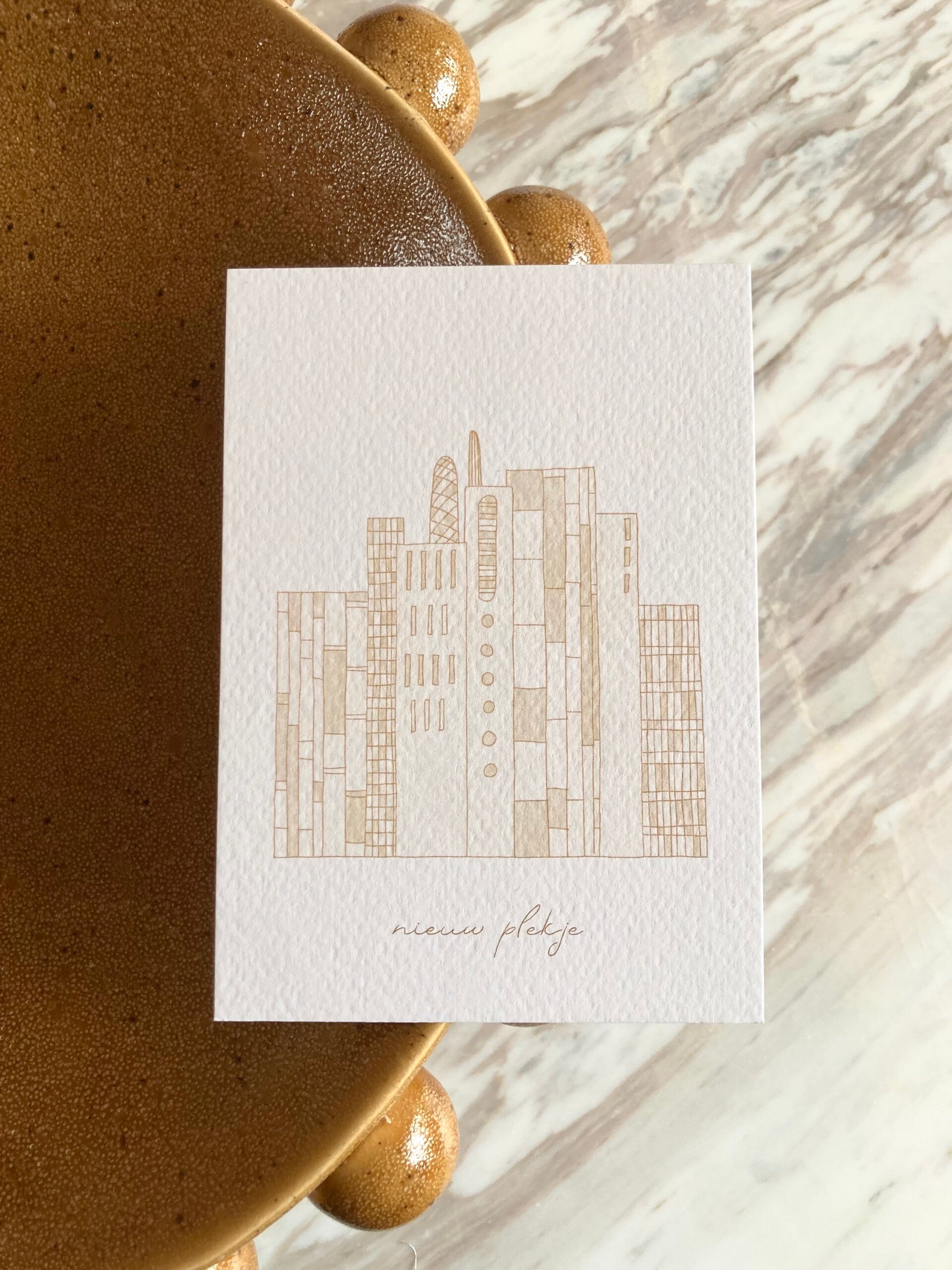 Kaart 'nieuw plekje'