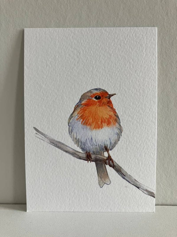 Kaart 'roodborstje'