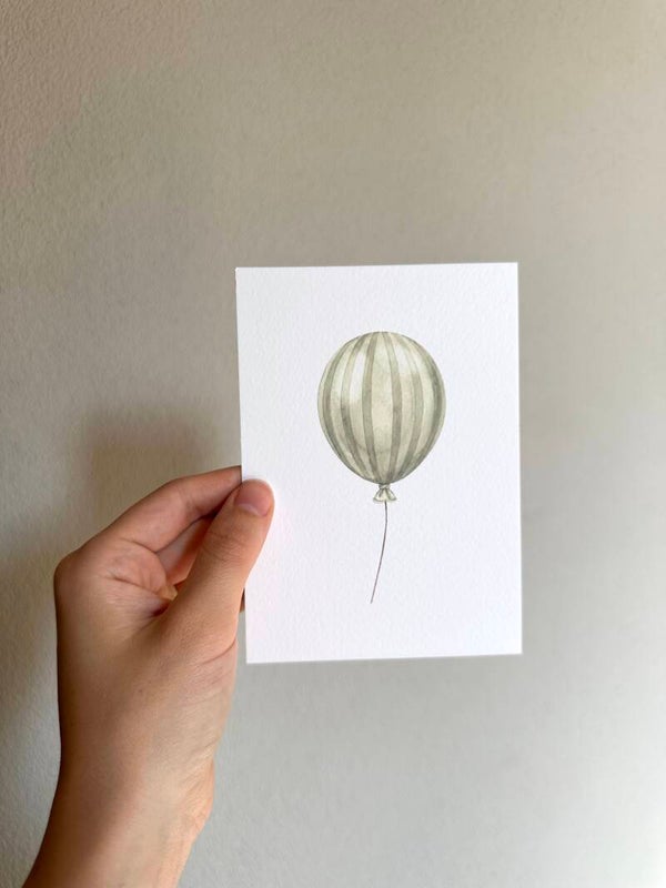 Kaart 'groene ballon'