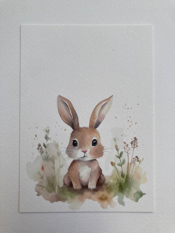 Kaart 'bruin konijntje'