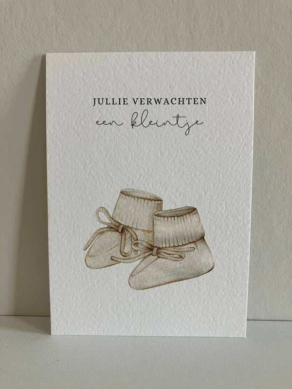 Kaart 'een kleintje op komst'