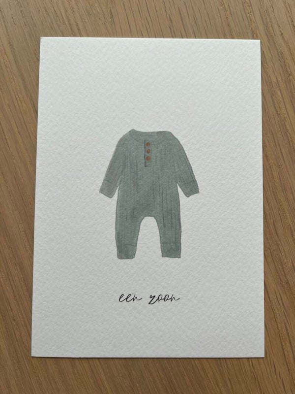 Kaart 'romper, een zoon'