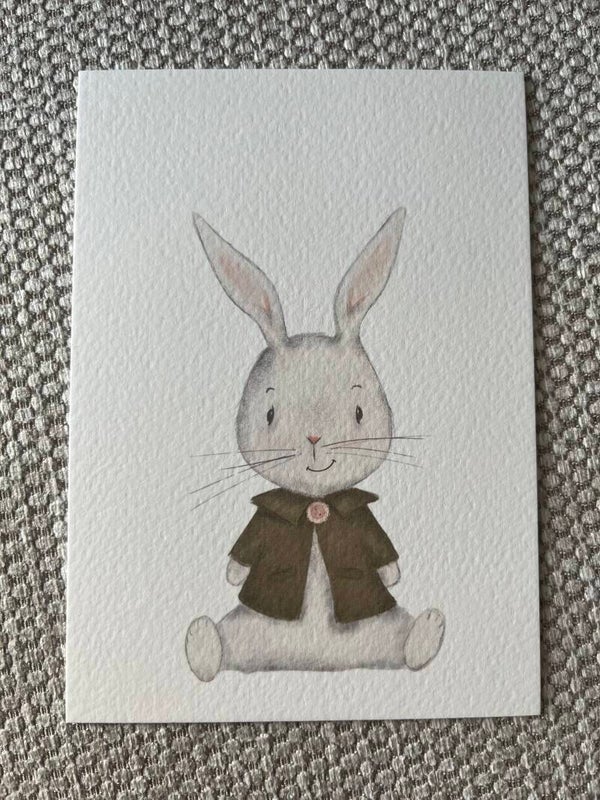 Kaart 'wit konijn'