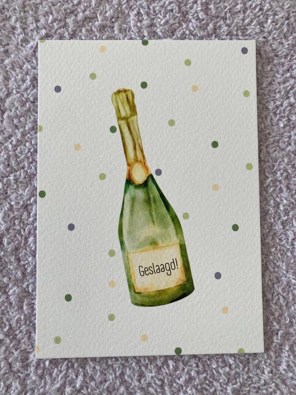 Kaart ‘geslaagd’