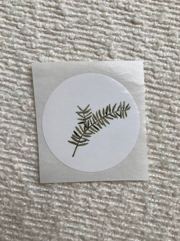 Sticker 'tak groen'