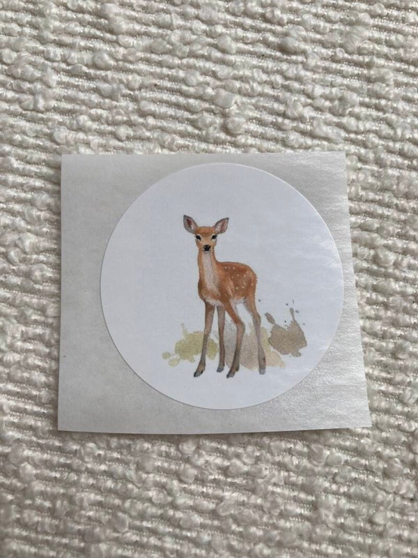 Sticker 'klein hertje'