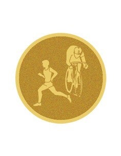 Disco aluminio duathlon