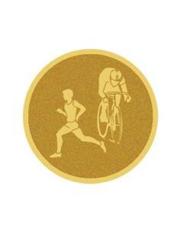 Disco aluminio duathlon