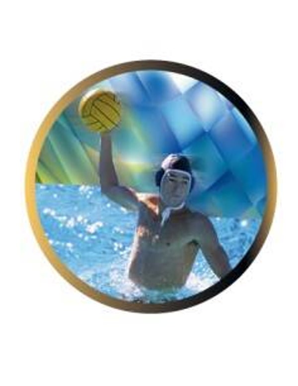 Disco epoxy waterpolo
