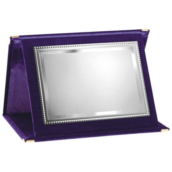PLACA 17-123 PLATA C/ESTUCHE TARGA SUBLIMACION