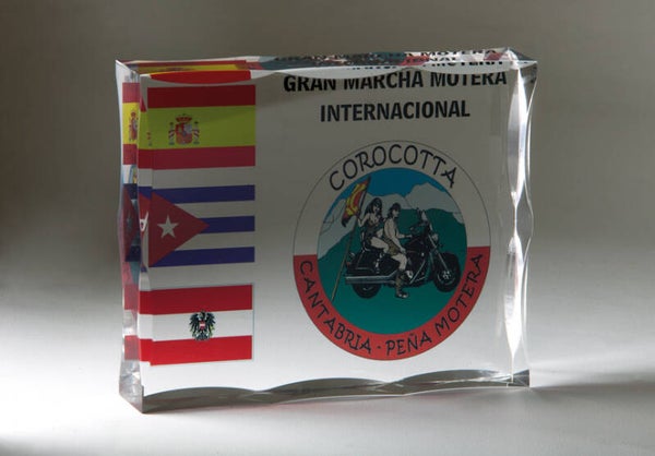 Trofeo de metacrilato 169-1735