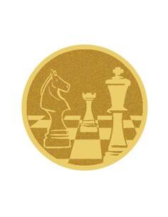 Disco aluminio ajedrez