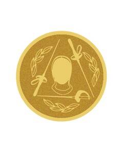 Disco aluminio esgrima