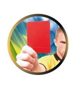 Disco epoxy árbitro