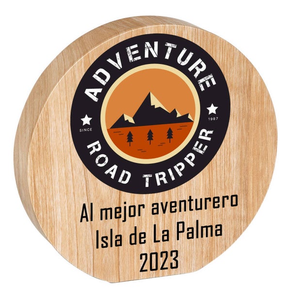 Trofeo de madera 16-2311